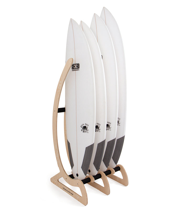 Surfboard Rack Timber Free Standing Rack Ocean and Earth