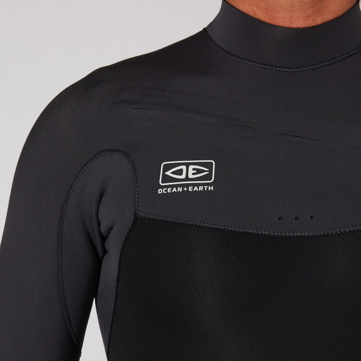 Wetsuit | Mens Free Flex Chest-Zip - 4/3mm | Ocean and Earth